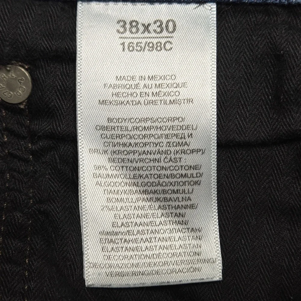 Polo Ralph Lauren Jeans Mens 38x25 Blue Dark Wash Varick Slim Straight Tag 38x30